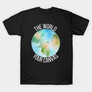 The world is your canvas 0.5 T-Shirt